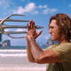 Kekoa Kekumano plays young Arthur in some awesome flashbacks in Aquaman.
